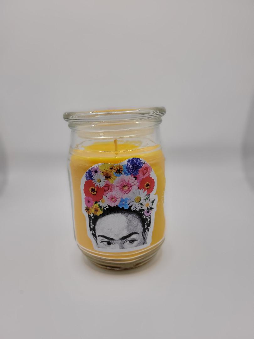 Frida Kahlo Candle