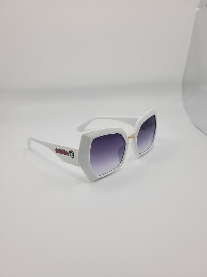 Frida Kahlo Sunglasses with White Case