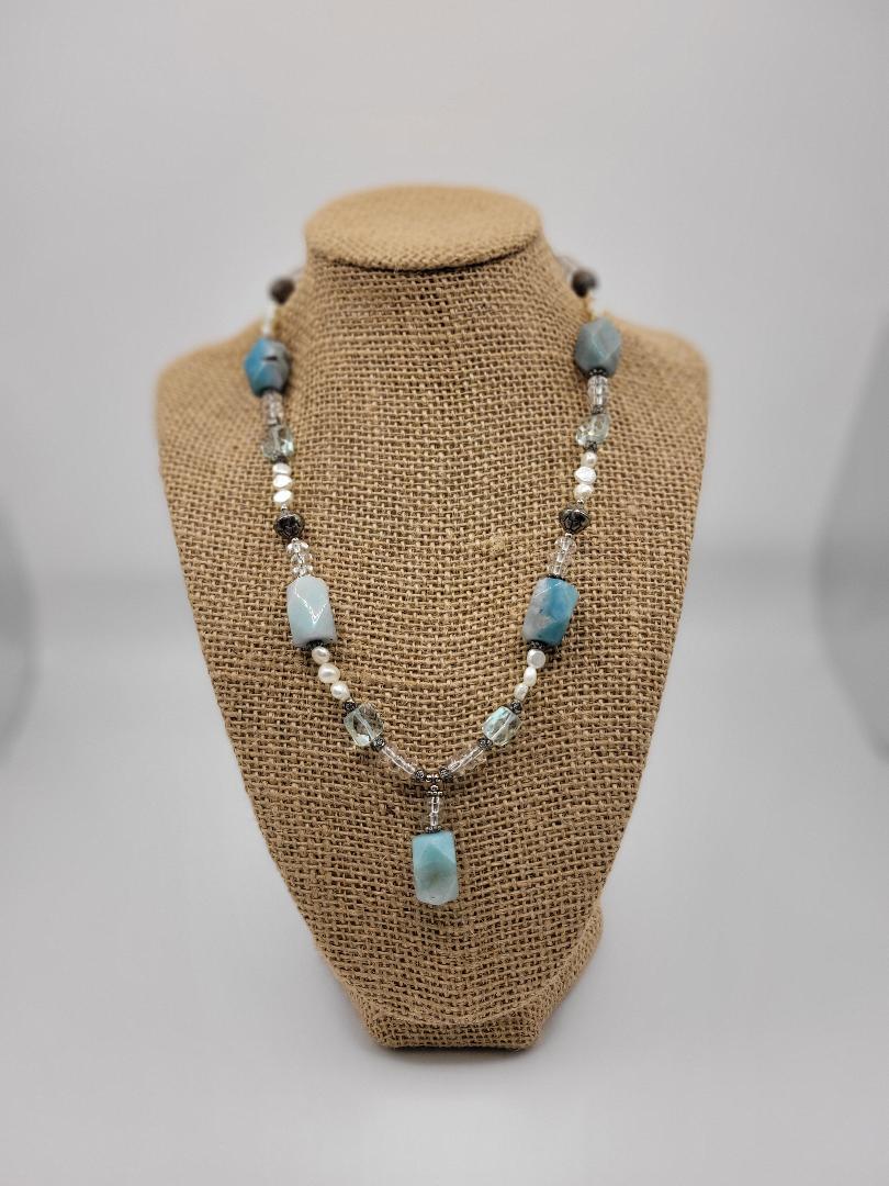 Jade Pearl  Necklace